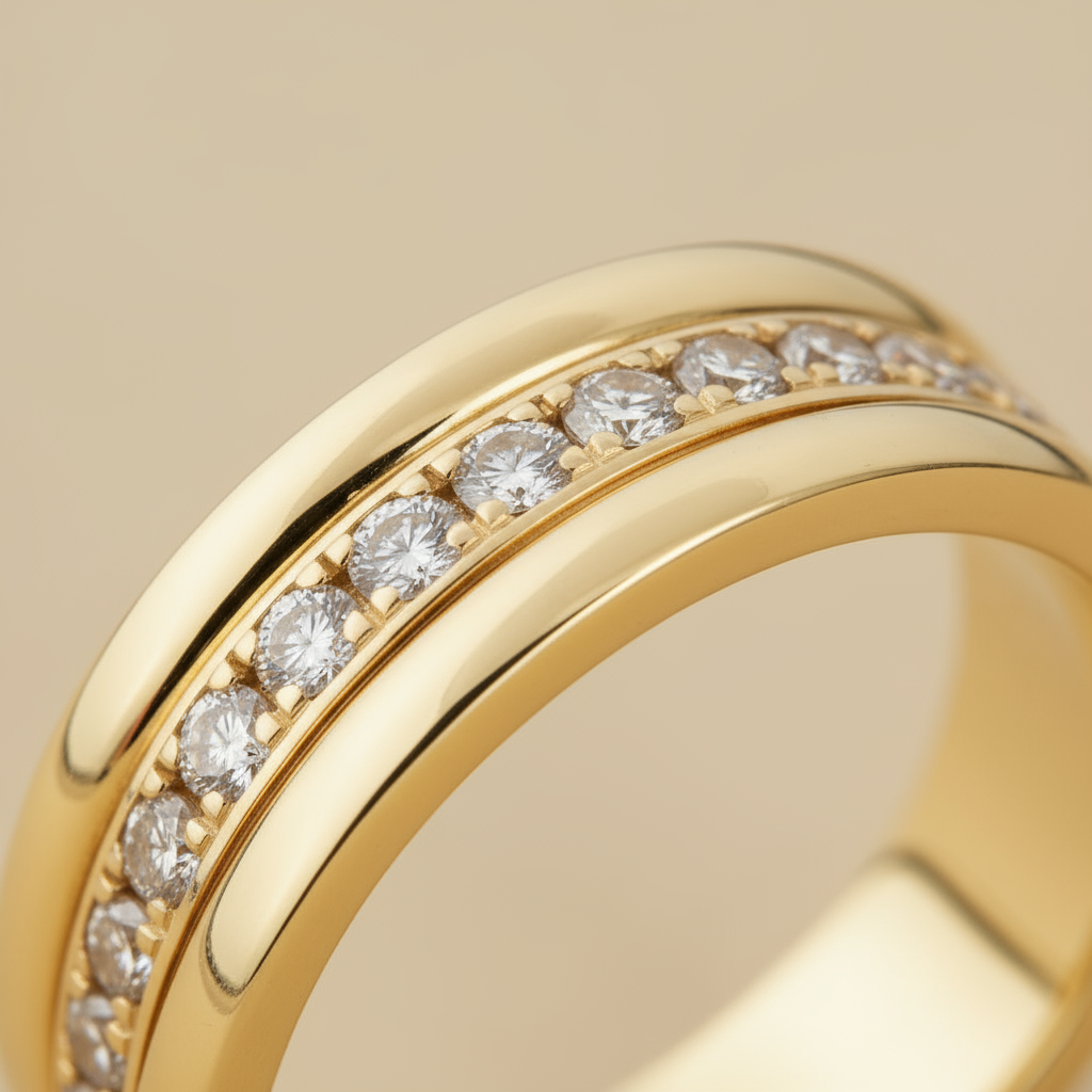 Sarah - Vintage Zirconia Inlaid Ring