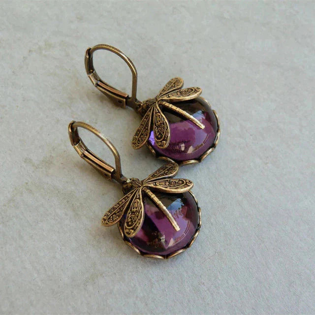 Antique Crystal Earrings