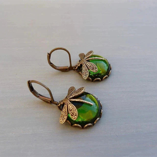 Antique Crystal Earrings