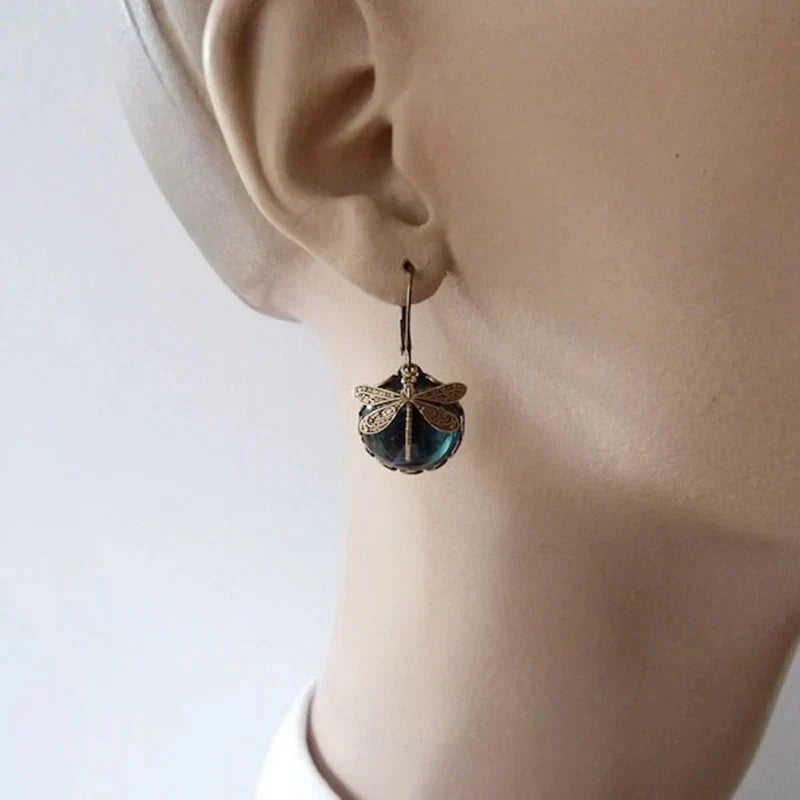 Antique Crystal Earrings