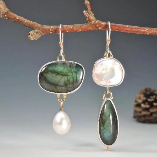 Vintage Enchanted Stone Earrings