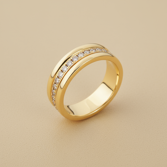 Sarah - Vintage Zirconia Inlaid Ring