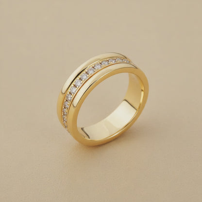 Sarah - Vintage Zirconia Inlaid Ring